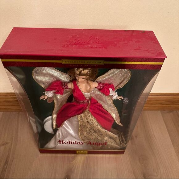 NEW 2000 Barbie Holiday Angel Collector Edition Second in Series Mattel 29769 - Picture 4 of 11